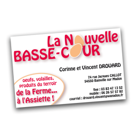 Création de logo et mise en page carte de visite